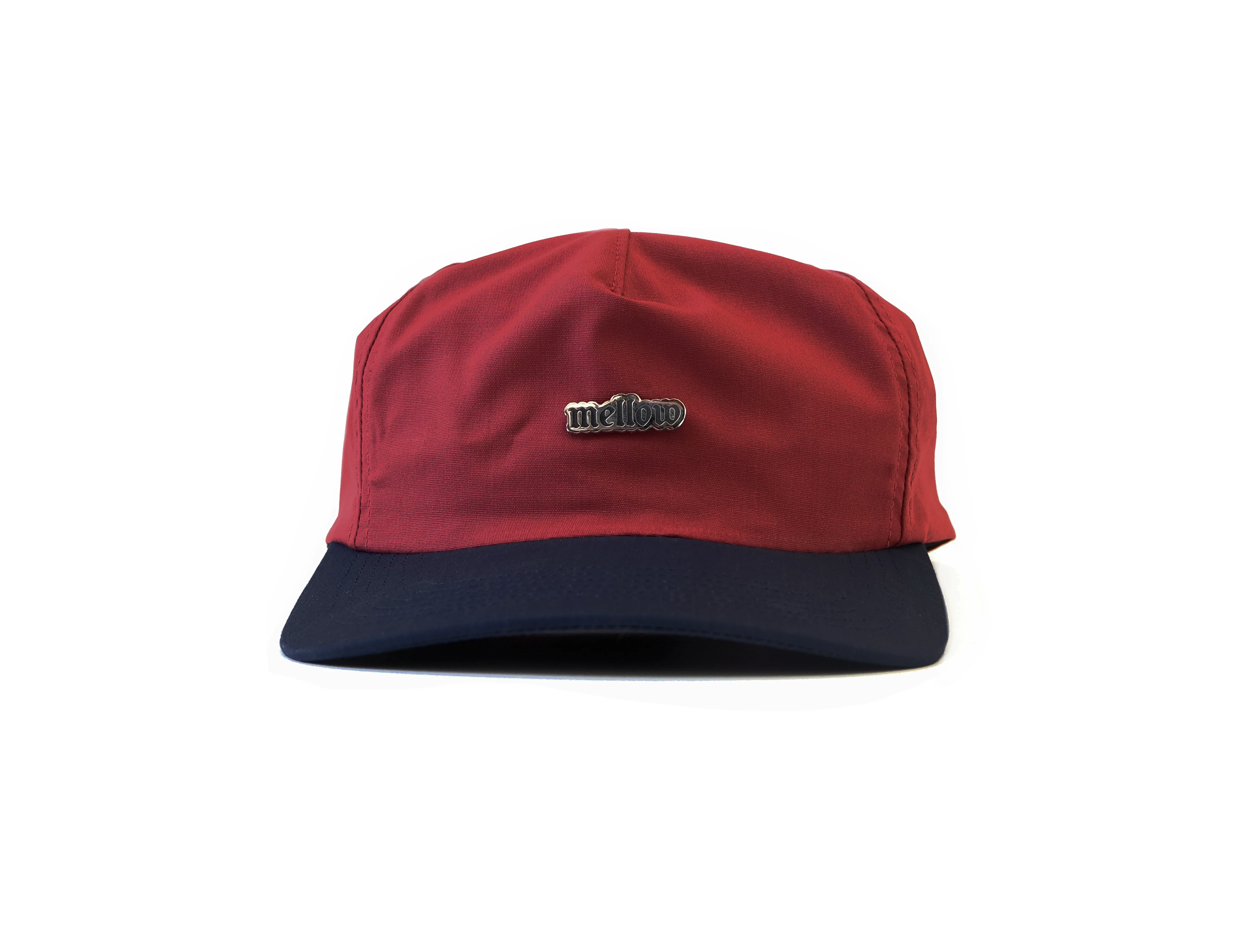 5-PANEL W/ PIN - MAROON/NAVY - Image 3