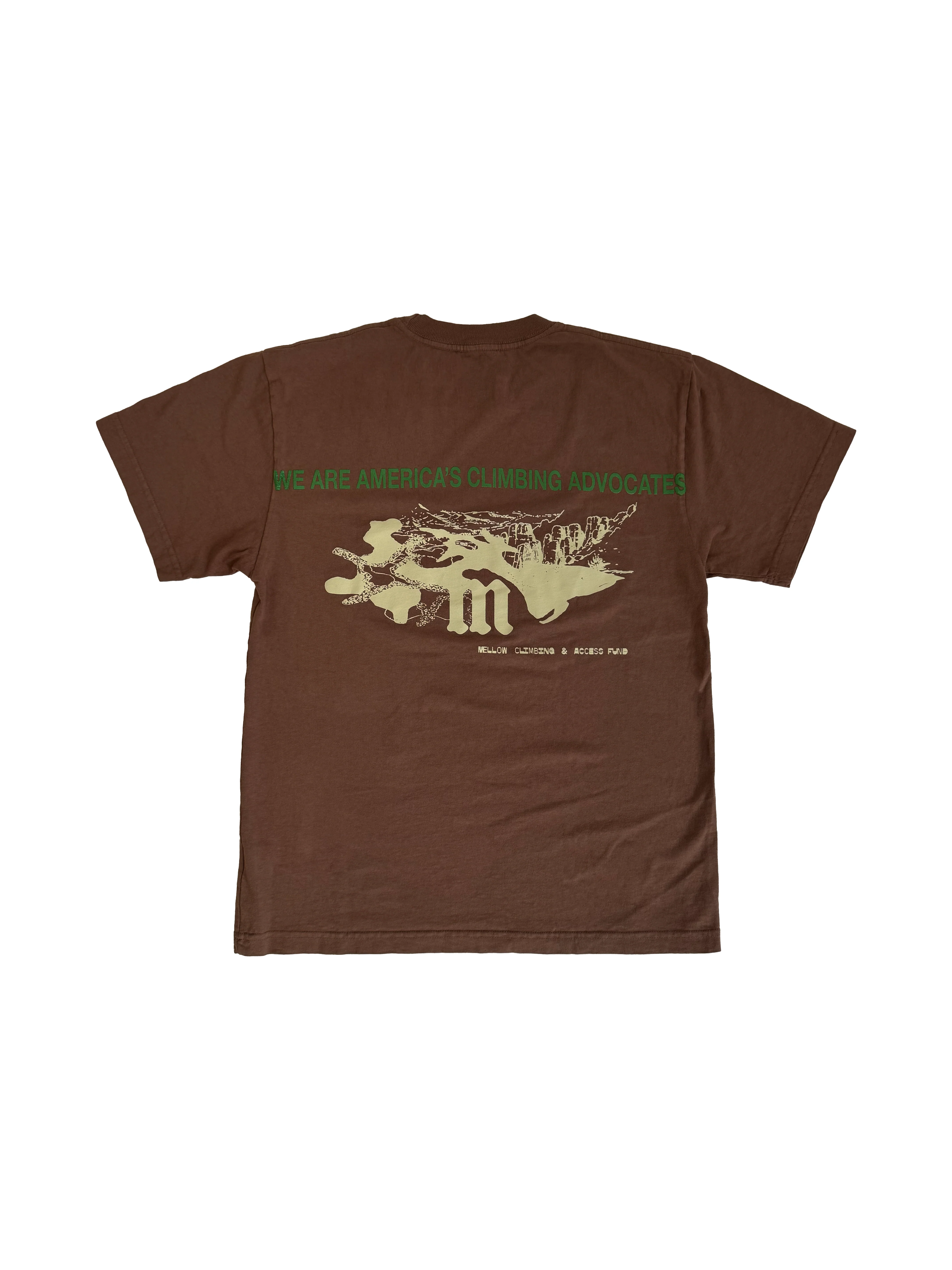 MELLOW X ACCESS FUND SS TEE - BROWN - Image 2